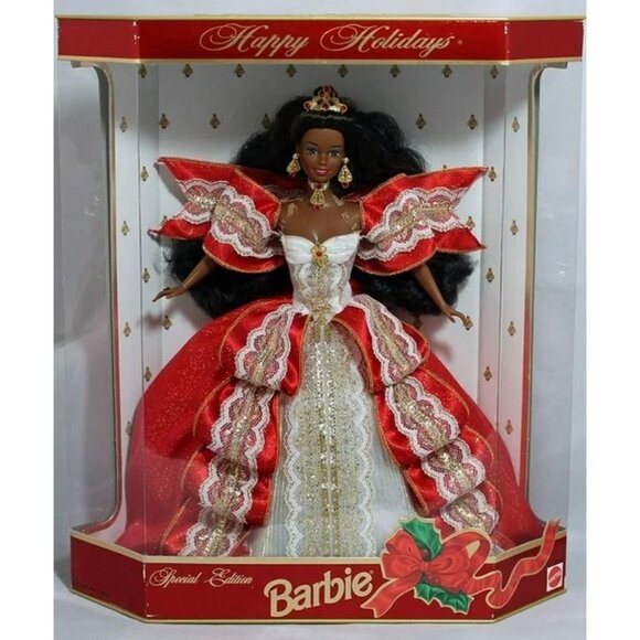 1997 Happy Holidays Special Edition Barbie - in Original Box - Picture 1 of 3